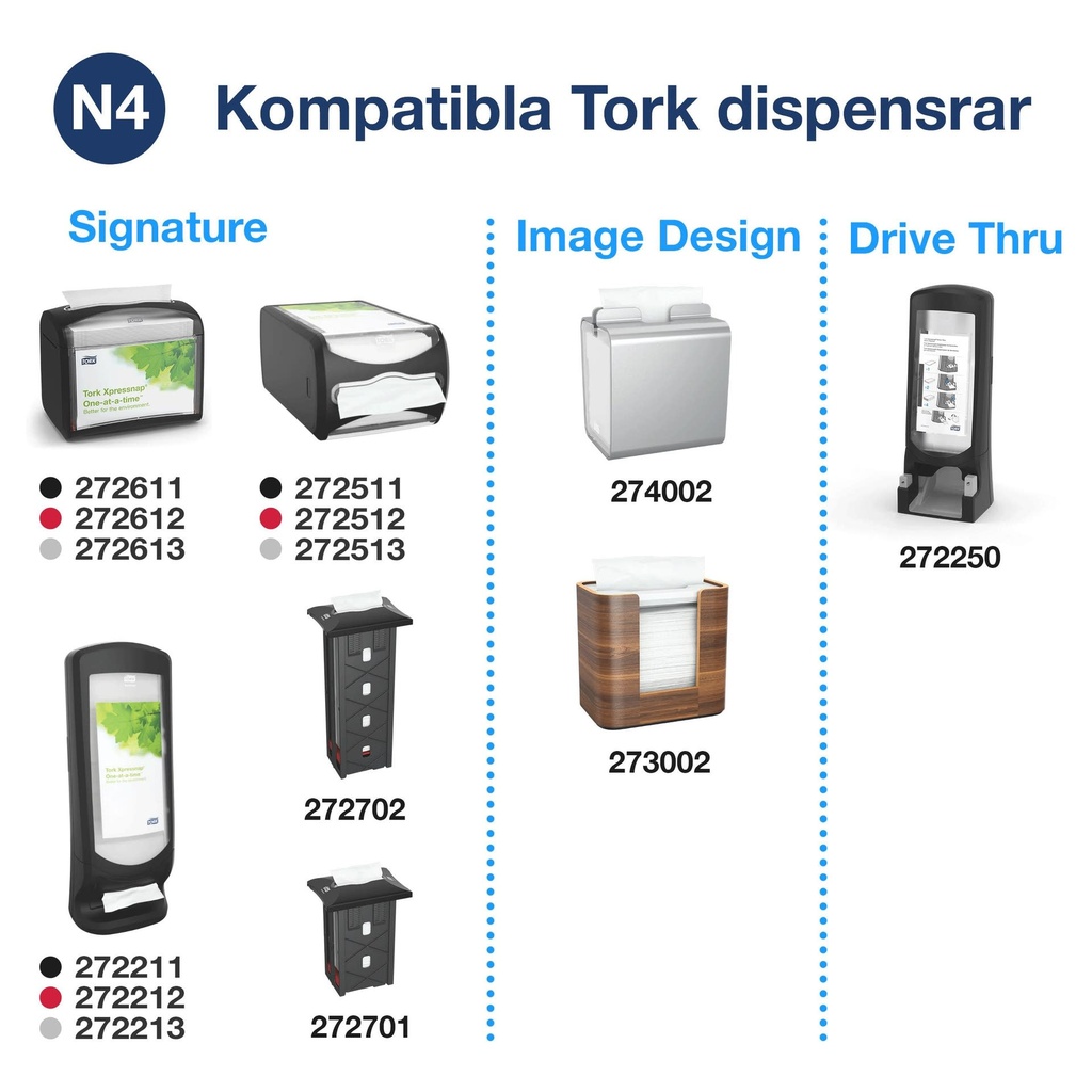 Tork Xpressnap natur disprs.