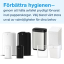 Papperskorg Tork B1 50l svart