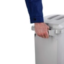 Lock DURABIN ECO grå 60L.
