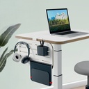 Pegboard Ergo Skrivbord under