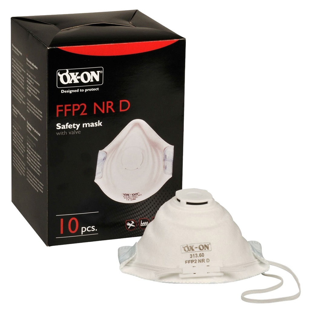 Andningsskydd FFP2 10/fp Vit