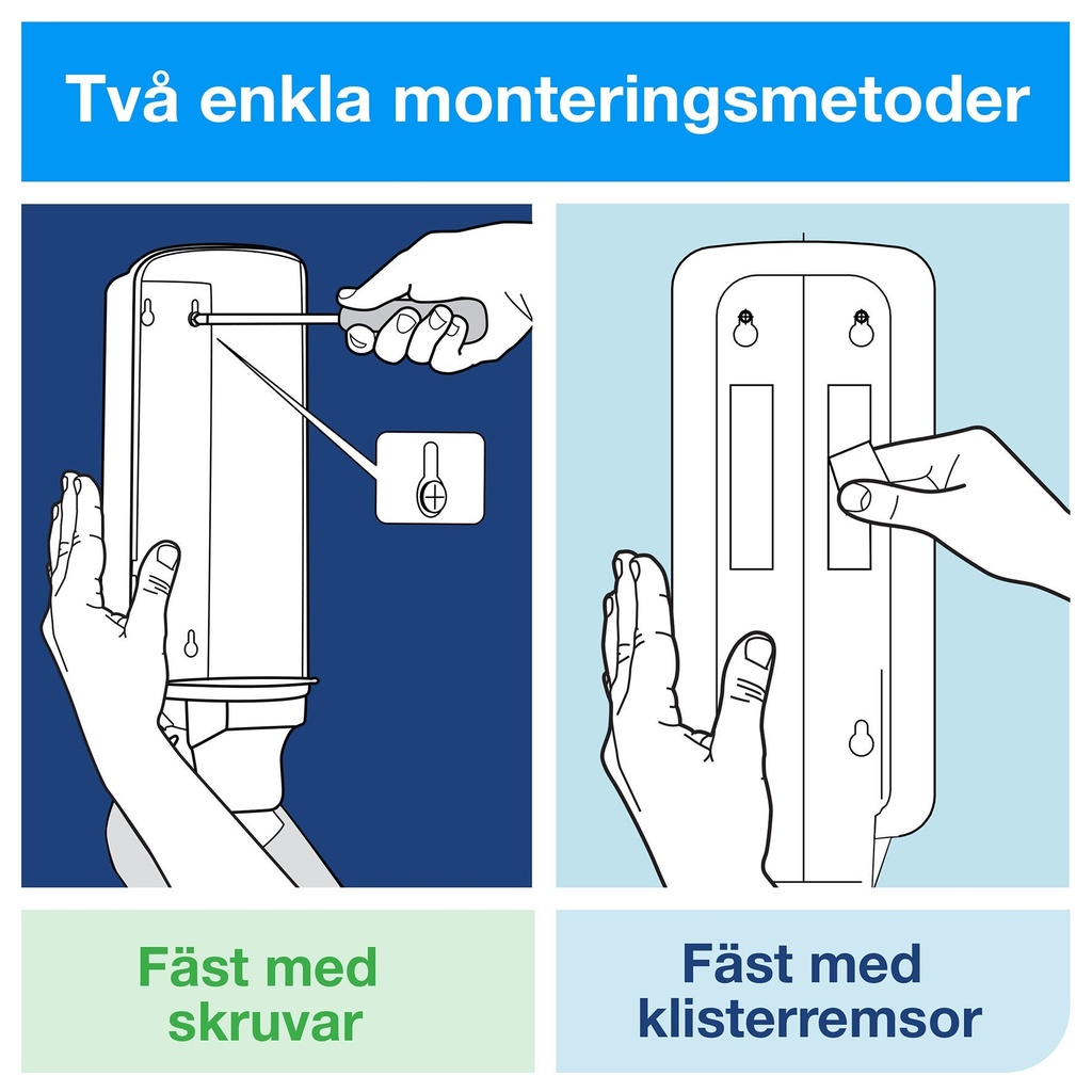 Dispenser skumtvål S4 rostfri