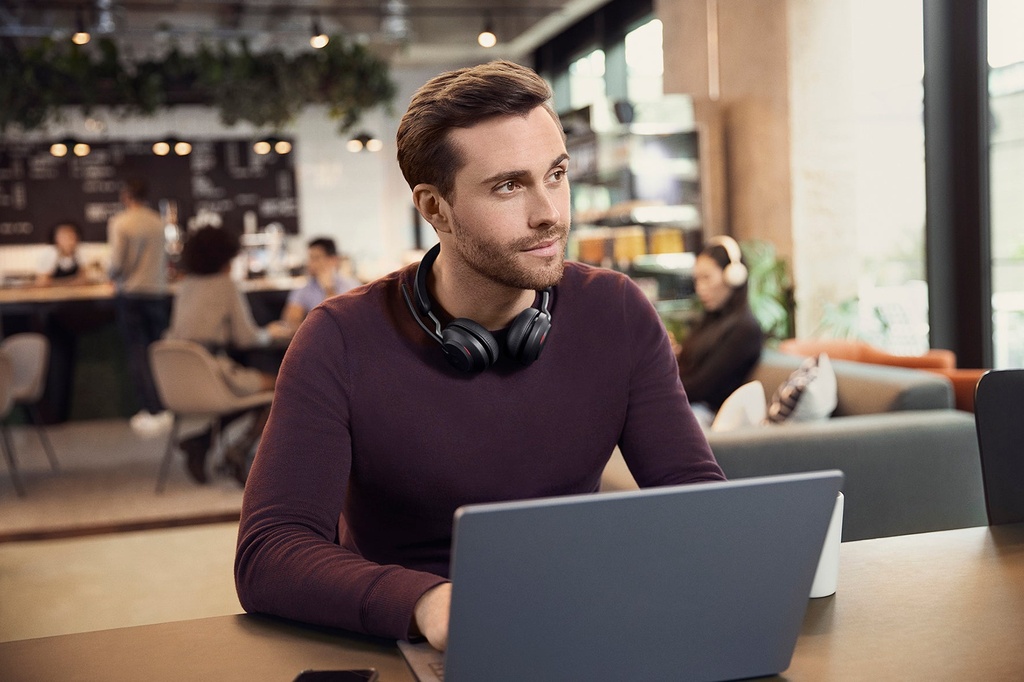 Jabra Evolve2 65 Duo MS-A ladd