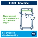 Tork Golvställ W1 vit/turkos