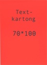 Kartong 70x100 flour röd 5/fp