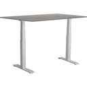 Skrivbord 2 el gr/alu 1200x800