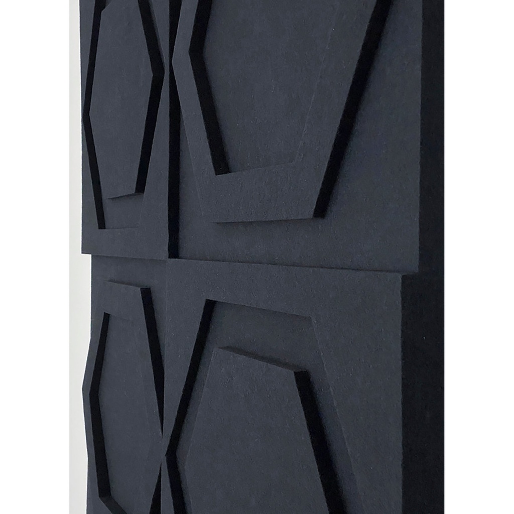 Ljudabsorbent Edge 2-p svart
