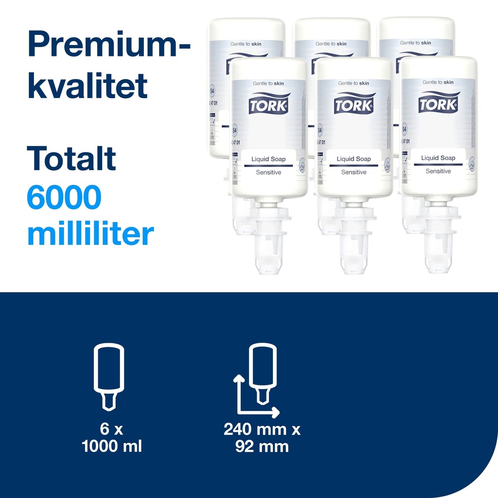 Tvål Extra Mild Tork S4 1L