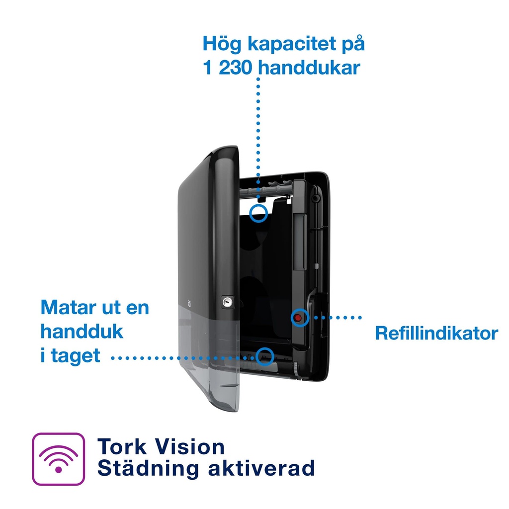 Dispenser Mini PeakServe Svart