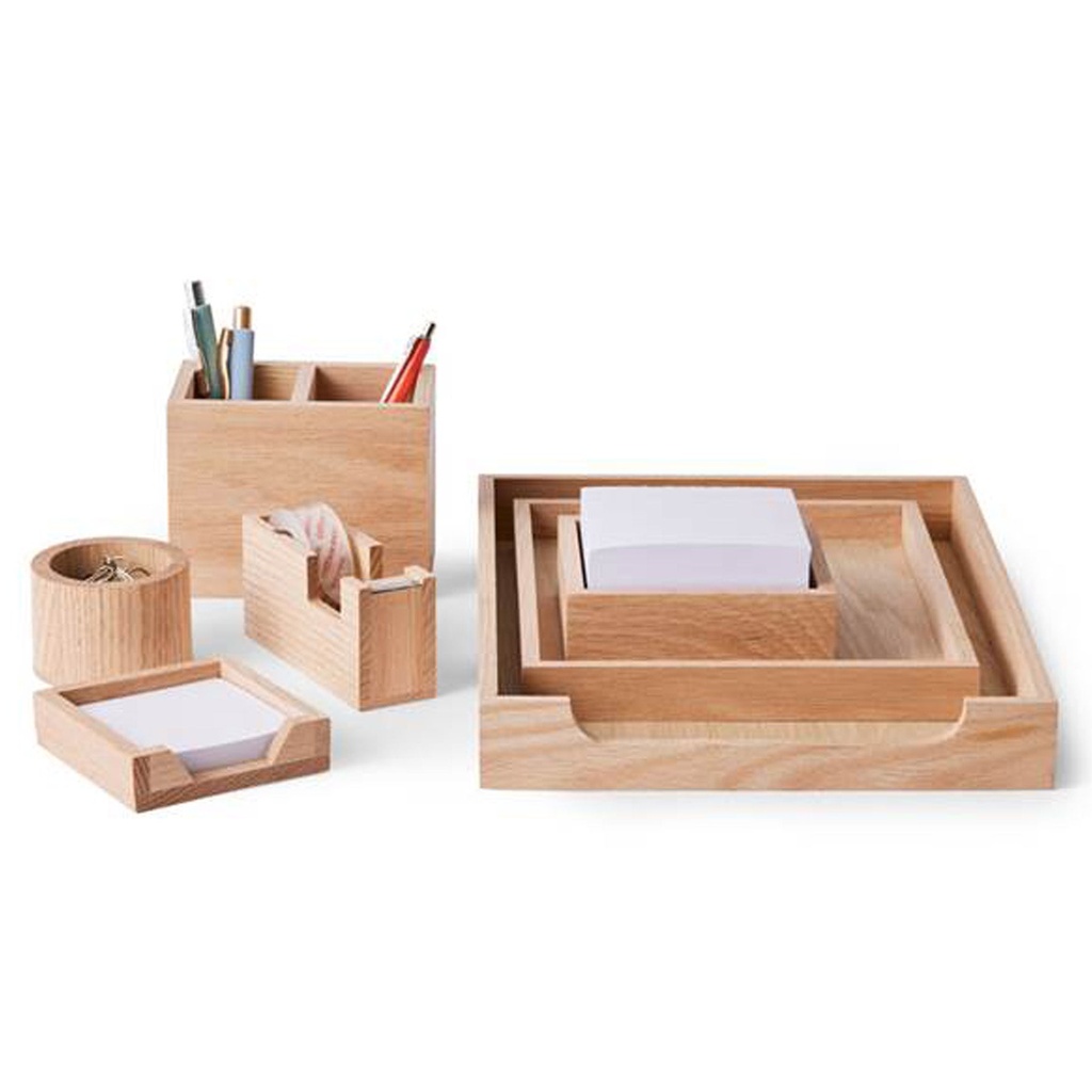 Förvaring/noteskub 12x12 trä