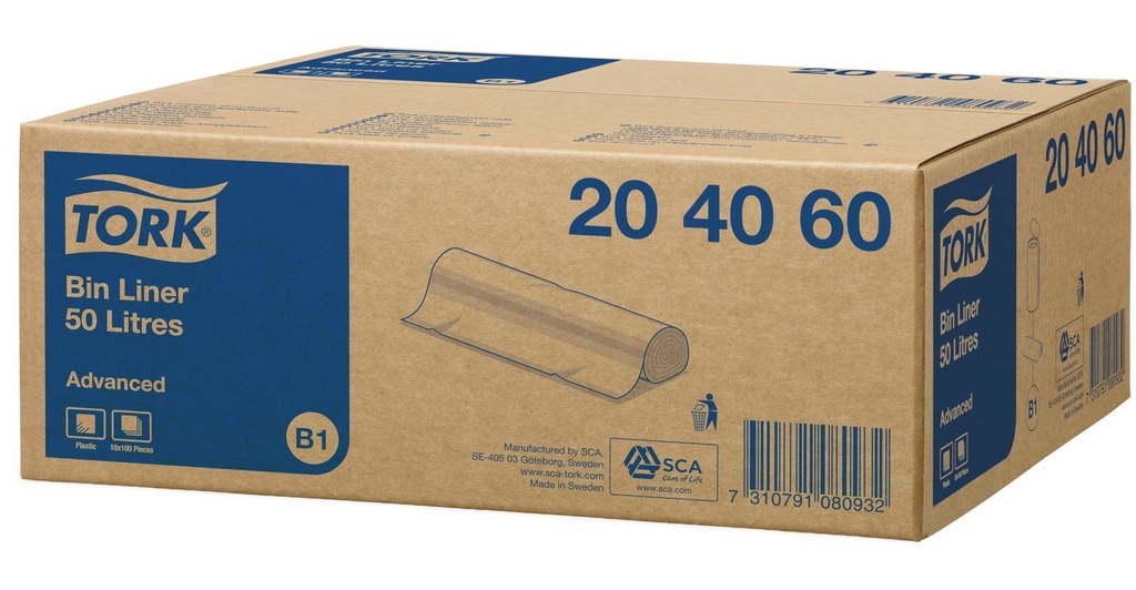 Soppåse B1 50L 25st/rl
