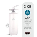 Pulversläckare 2KG Vit
