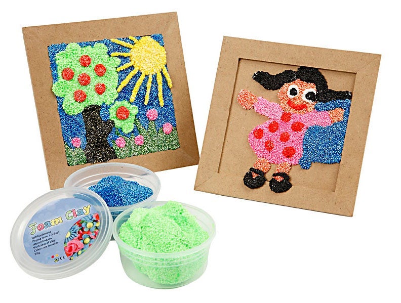 Lera Foam Clay mix färg 35gx10