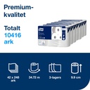 Toalettppr Tork Premium T4 42rl/bal