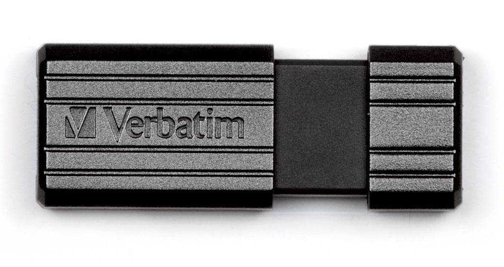 USB Verbatim Pinstripe 64GB Svart