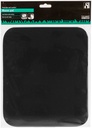 Musmatta Deltaco tygbeklädd gummi 26x22 cm Svart