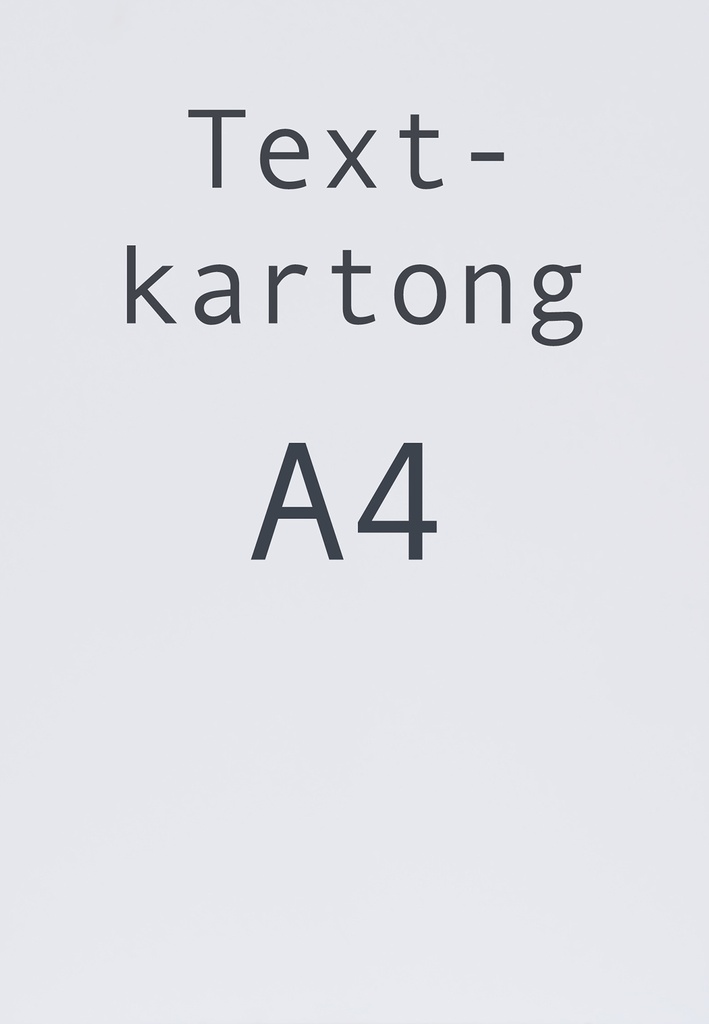 Kartong A4 600g vit 5/fp