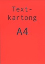 Kartong A4 flour röd 25 st/fp