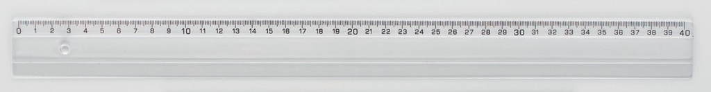 Linjal  plast 40cm