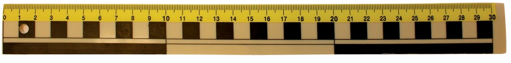 Linjal plast 30cm mm/cm/dm