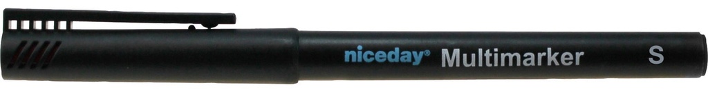 Märkpenna Niceday superfine permanent svart