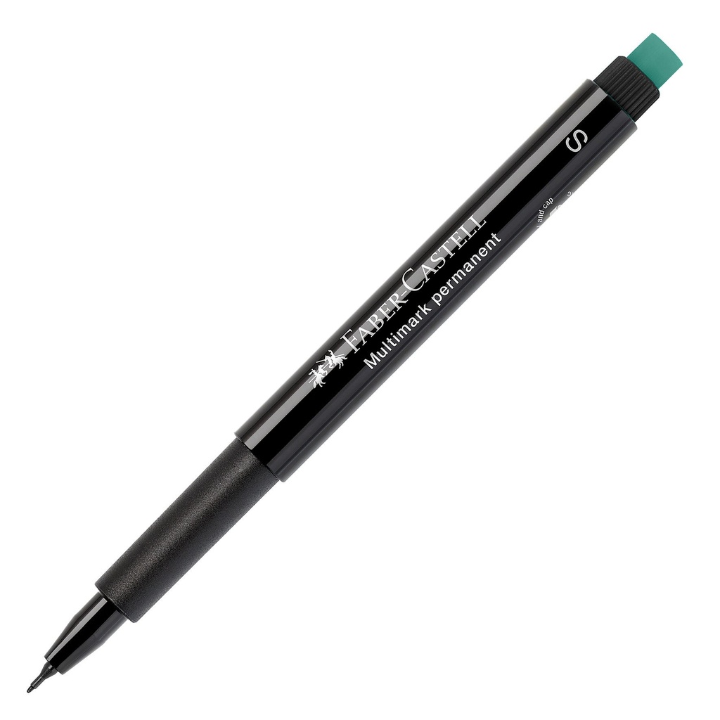 Märkpenna Faber Castell Superfine permanent svart