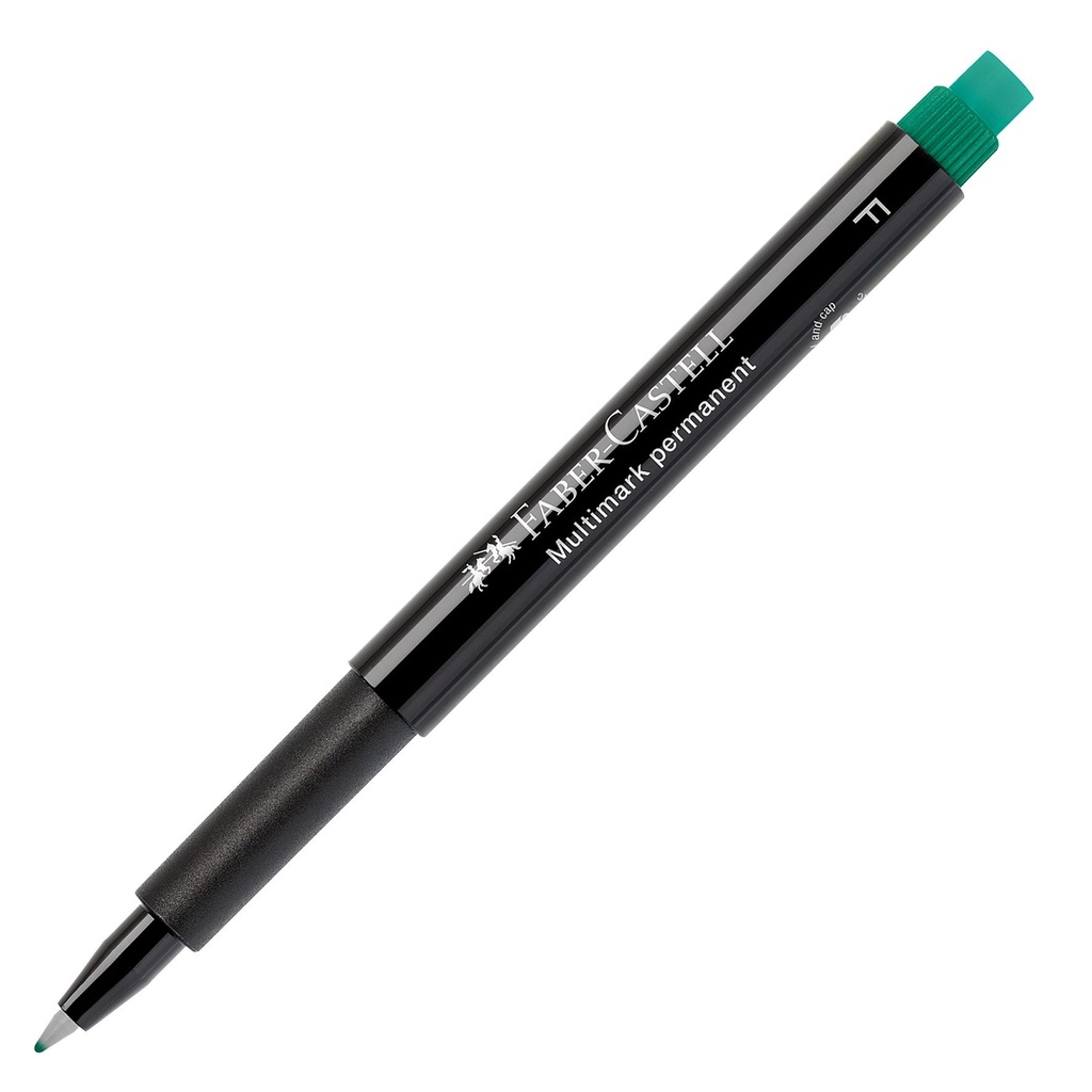 Märkpenna Faber Castell Fine permanent grön