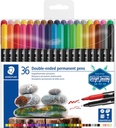 Märkpenna Staedtler duo 36 st/fp