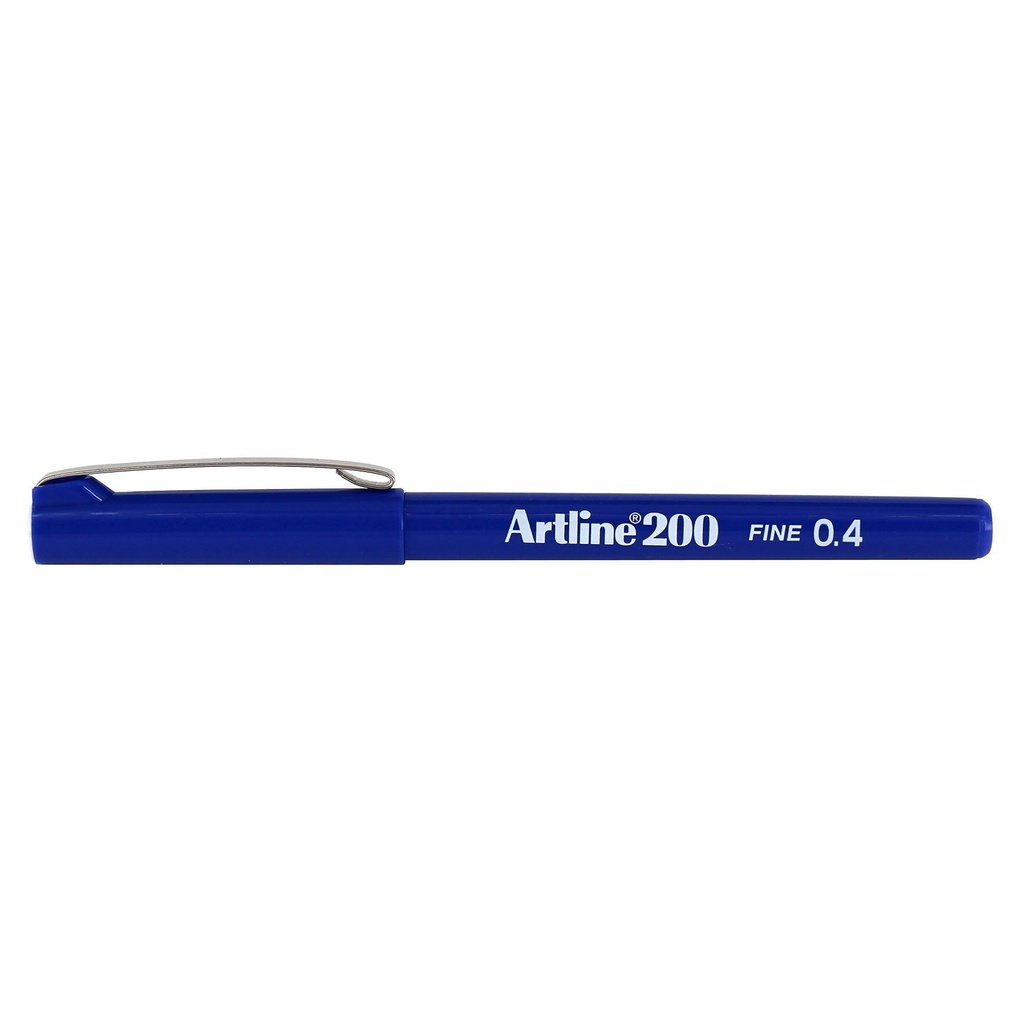 Fiberpenna Artline 200 blå