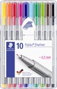 Fiberpenna Staedtler 0,3 10/fp