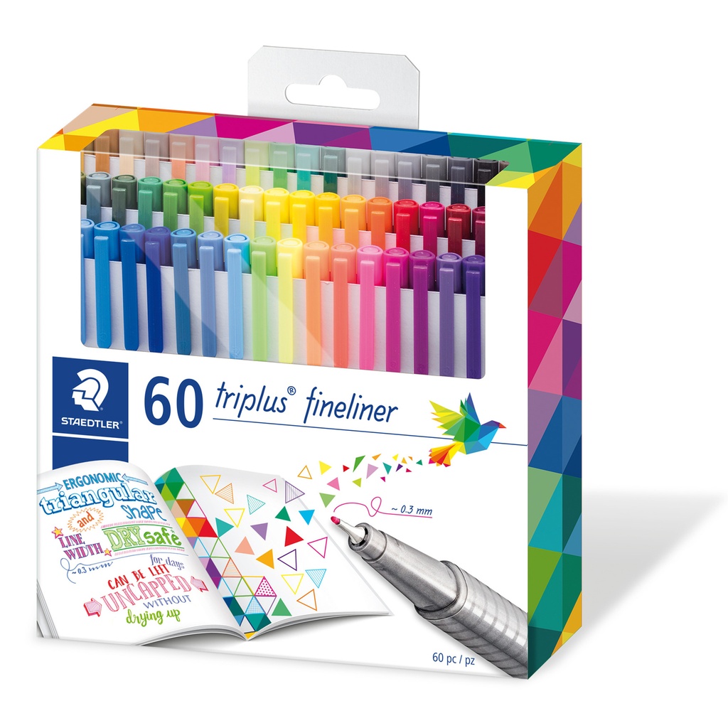 Fiberpenna Staedtler 0,3 60/fp