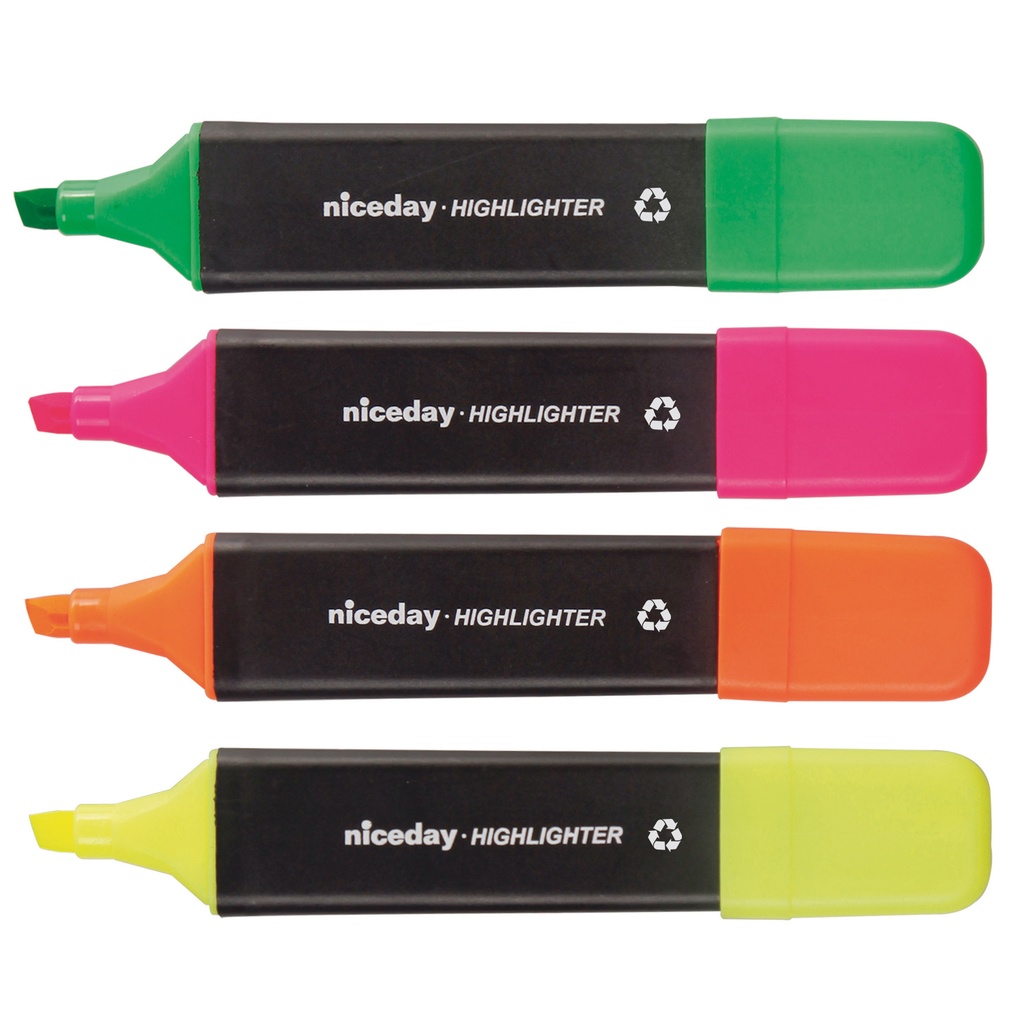Överstrykpenna Niceday 4-set