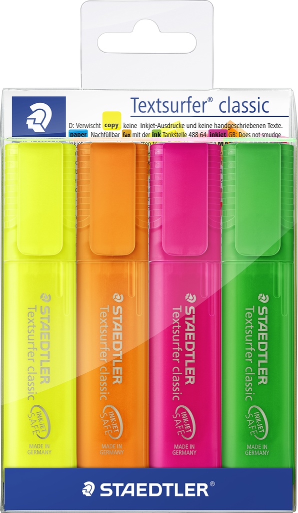 Penna Staedtler 364 neon 4/fp