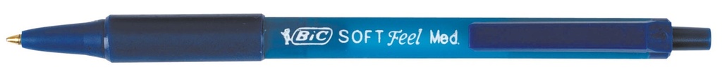 Kulspetspenna Bic Soft Feel blå