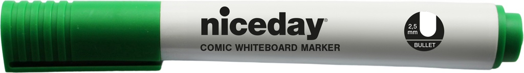 WB-penna Foray rund spets grön