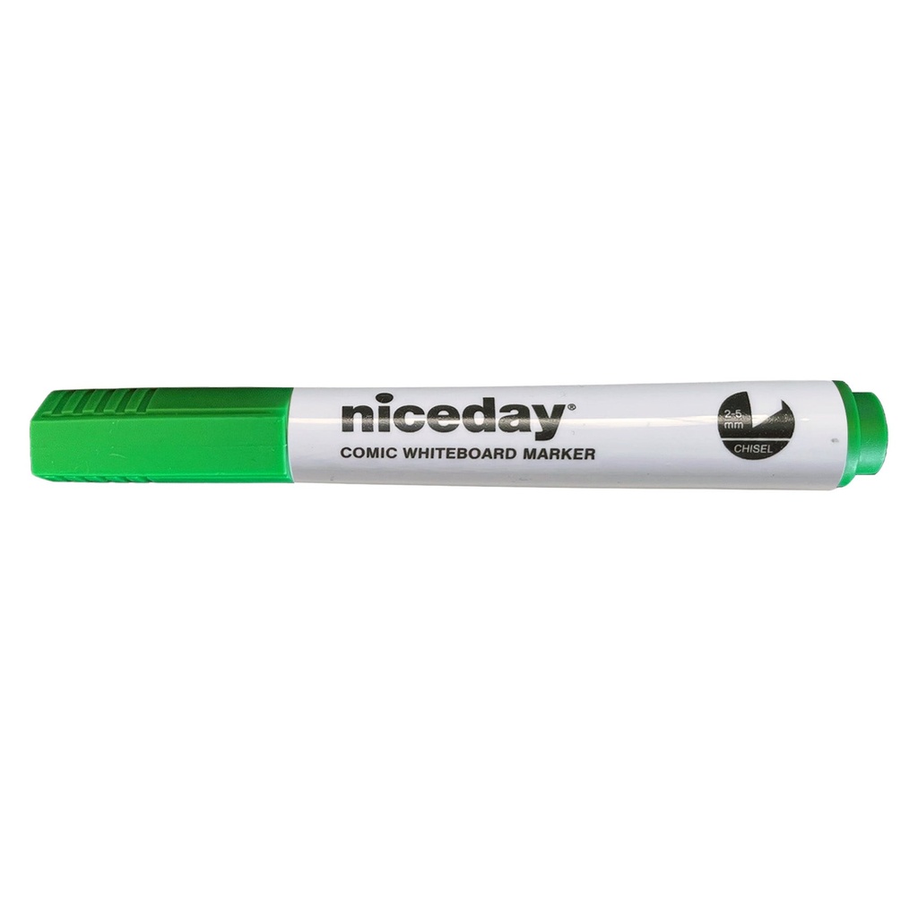 Whiteboard-penna snedskuren grön