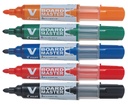 Whiteboard-penna Pilot V Board 5-set
