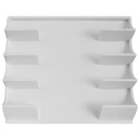 Pennhållare Whiteboard vit magnetisk