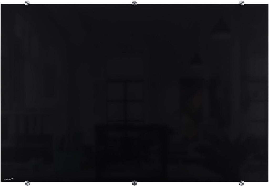Glastavla 100 x 150 cm, svart