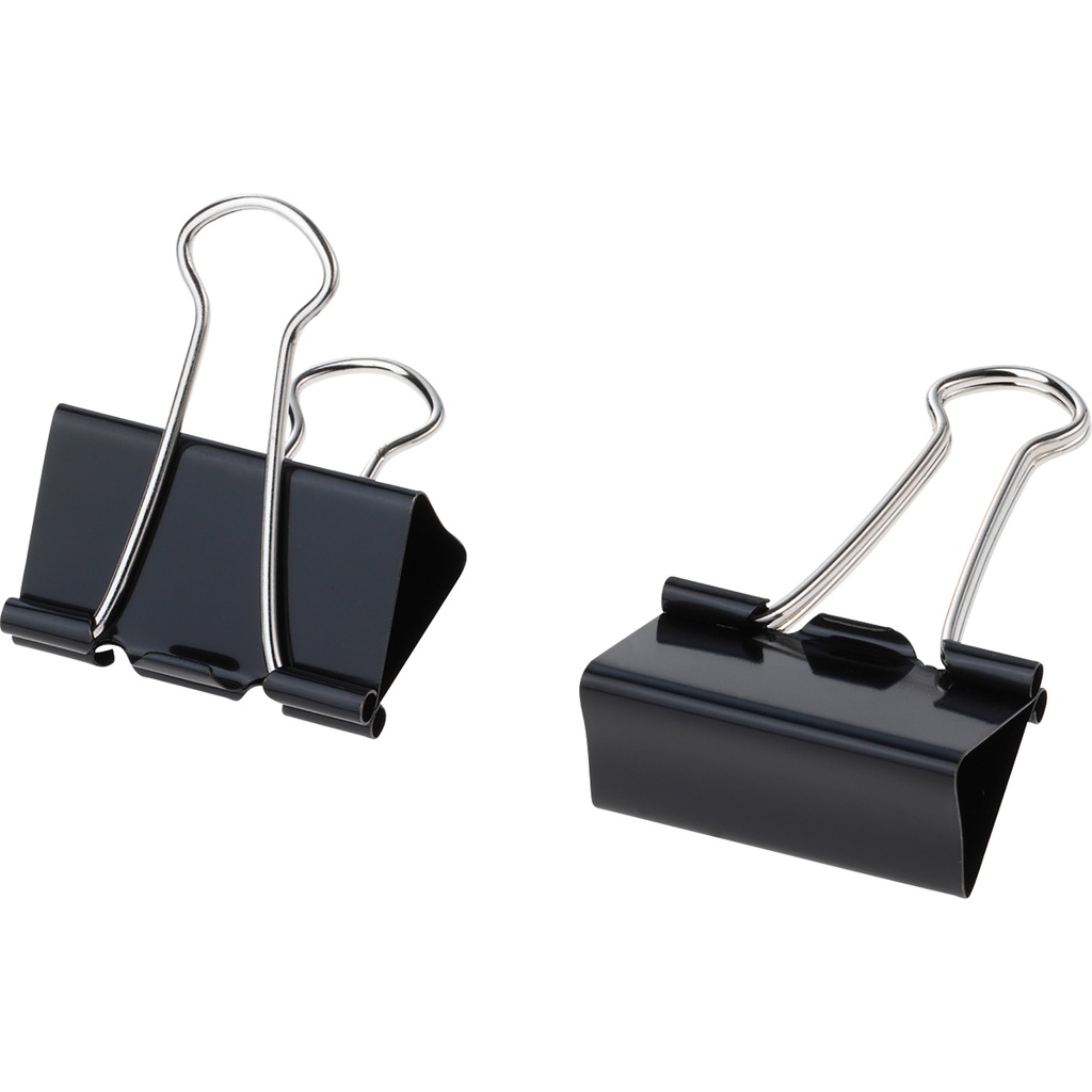 Pappersklämma Fold Back 40mm 12-pack