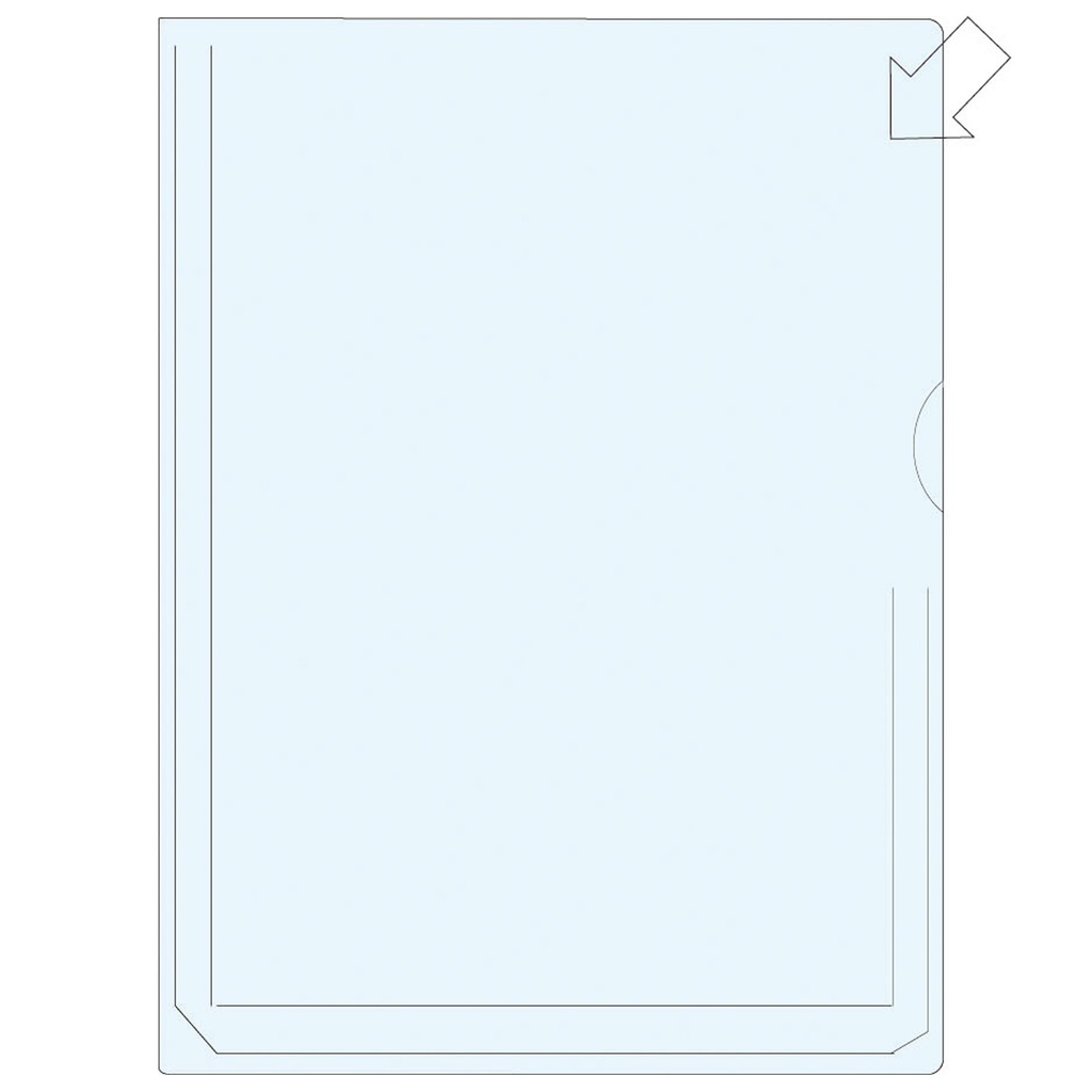 Bälgmapp A4 PP bälg 25mm