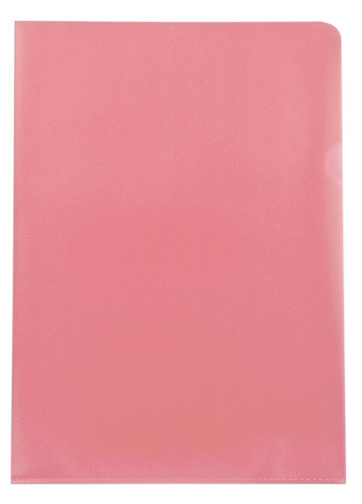 Mapp A4 PP 0,12 röd 25/fp