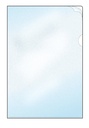 Mapp A4 PP 0,145 transparent klar 25/fp