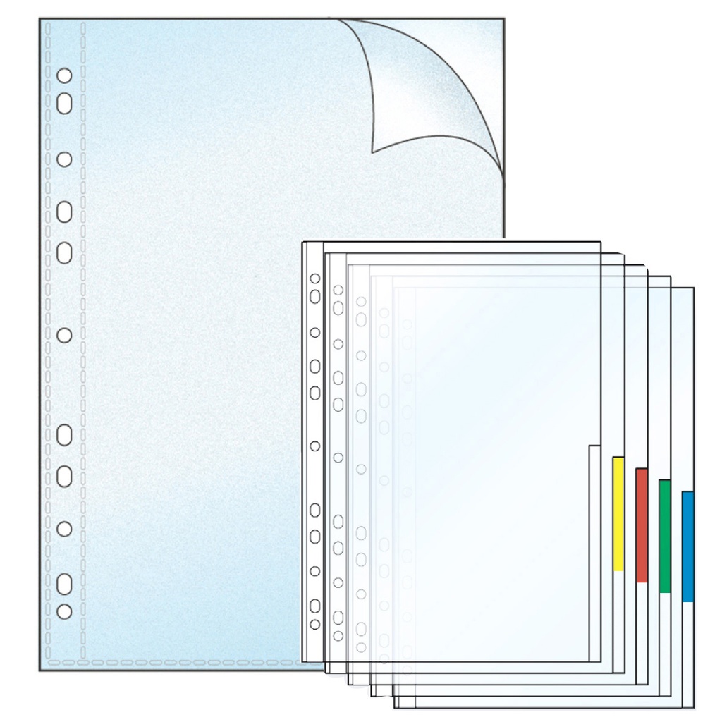 Signalficka Contalia A4 gul 100/fp