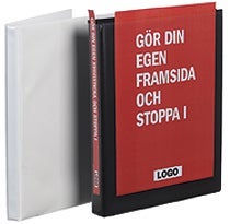 Ringpärm A4 30 mm ficka vit