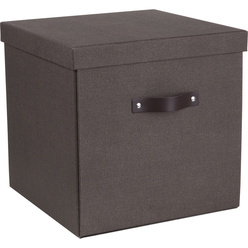 Box Bigso Logan canvas brun