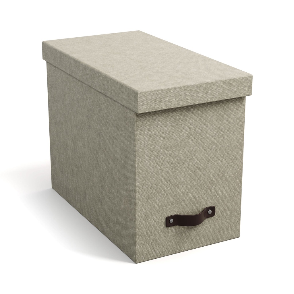 Hängmappslåda Bigso Johan canvas linen