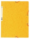 Snoddmapp A4 3-klaff gul