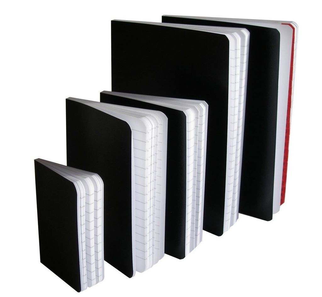 Vaxduksbok A6 Linjerat Register A-Ö 72 blad