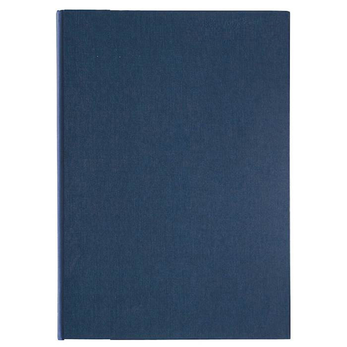 Anteckningsbok A4 inbunden blå
